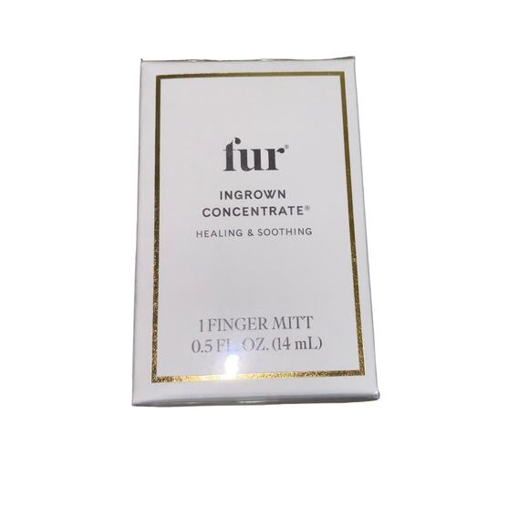 Fur Ingrown Concentrate Healing & Soothing 0.5 Oz 14mL Full Size NIB Finger Mitt - Picture 1 of 2
